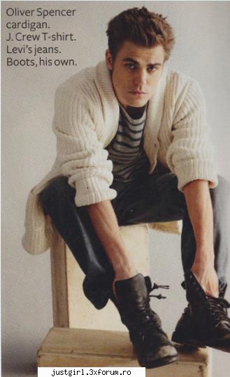 :zzz: paul wesley - man of style
