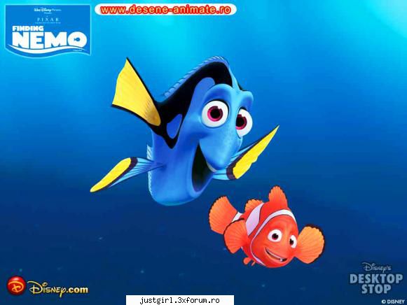 In cautarea lui Nemo - "Finding Nemo" este o animatie ce prezinta - Desene animate