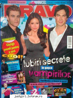 Scan-uri reviste - Smiley - The Vampire Diaries